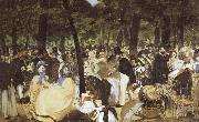 Edouard Manet Music at the Tuileries china oil painting reproduction